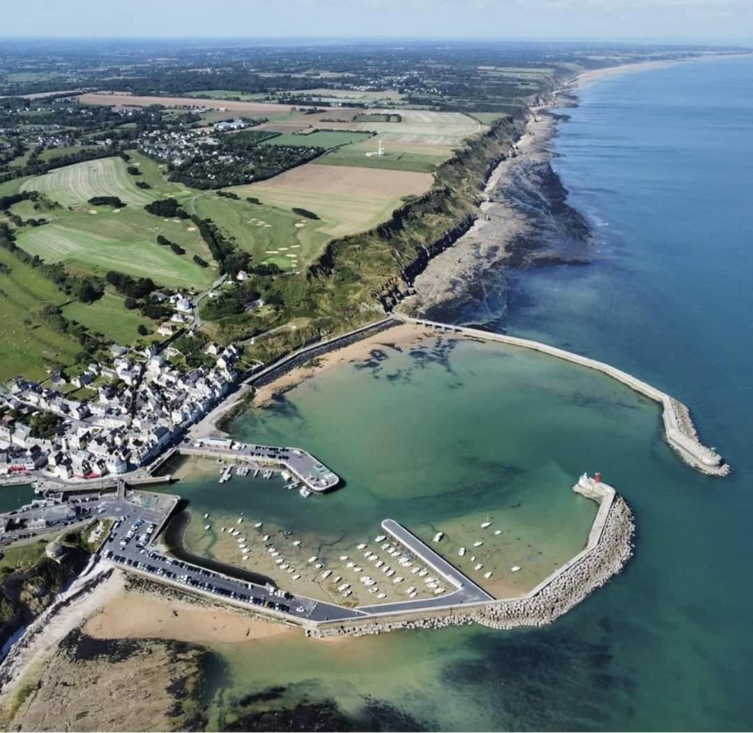Cote Cottage Apt 3 Chambres Bien Equipee Vue Imprenable Sur Port Et Mer Etreham 外观 照片
